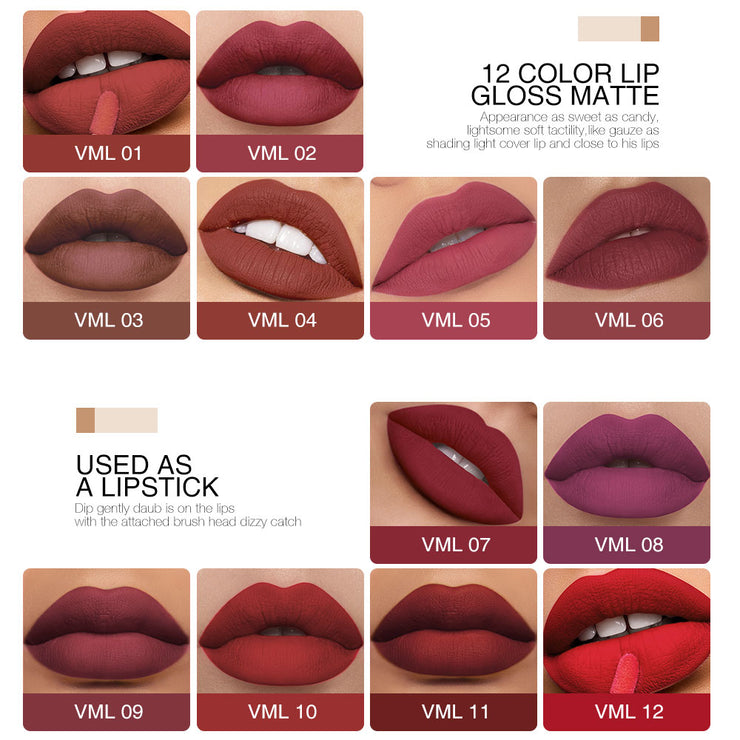 O.TWO.O VELVET MATTE LIP LACQUER