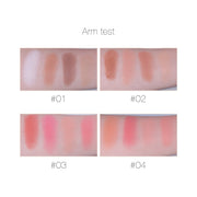 O.TWO.O 4 Color Grooming Contour Blusher Powder Pallet