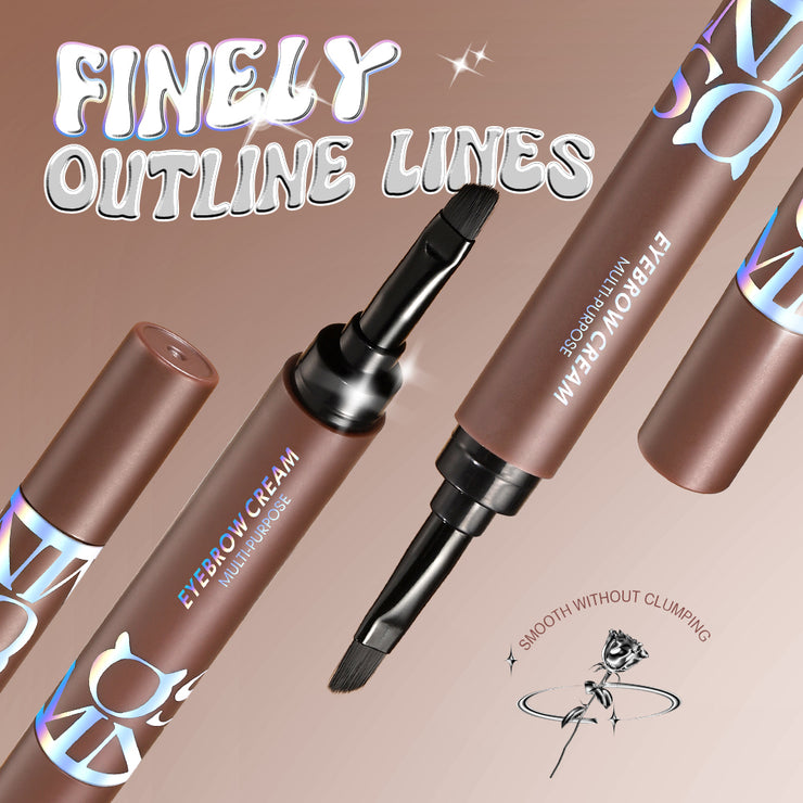 Eyebrow Pen Liquid Waterproof Microblading Long Lasting Natural Beauty Looking 4 Fork Tip Tattoo Makeup Pencil 5 Color