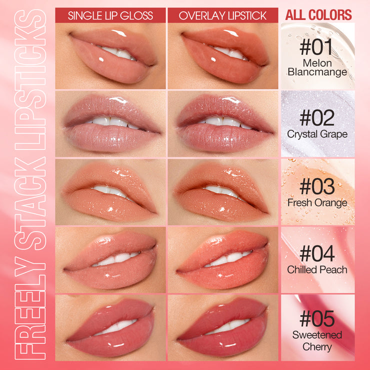 O.TWO.O Crystal Berry Lip Gloss