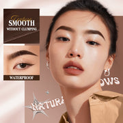 Eyebrow Pen Liquid Waterproof Microblading Long Lasting Natural Beauty Looking 4 Fork Tip Tattoo Makeup Pencil 5 Color