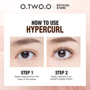 O.TWO.O Waterproof Microfiber Mascara Instant Oversized Volume 9981