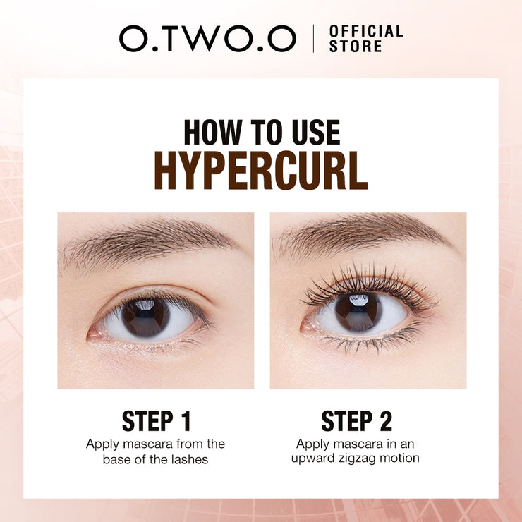 O.TWO.O Waterproof Microfiber Mascara Instant Oversized Volume 9981