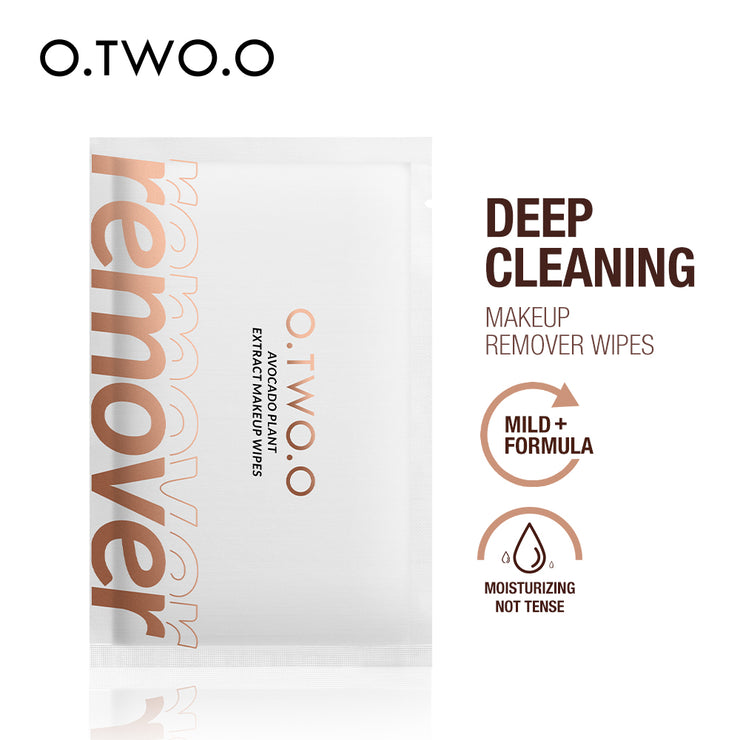 O.TWO.O AVOCADO PLANT EXTRACT MAKEUP WIPES