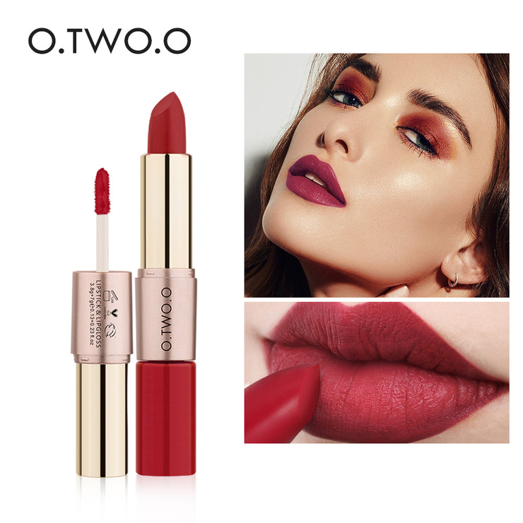 O.TWO.O 2 In 1 Lipstick And Lip gloss