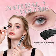 HKHO Thin Brush Head Mascara Waterproof Long Lasting Curly Durable Non-smudging Eye Makeup