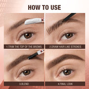 O.TWO.O NATURAL SOFT MIST 3 IN 1 EYEBROW PENCIL