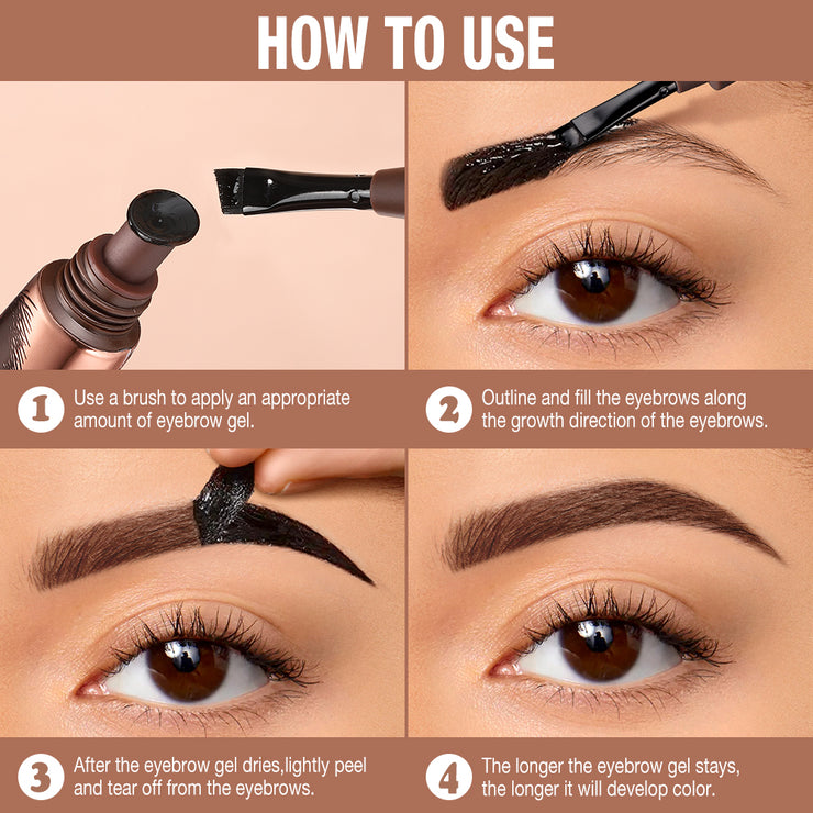 O.TWO.O PEEL OFF BROW GEL SEMI PERMANENT