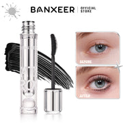 HKHO Thin Brush Head Mascara Waterproof Long Lasting Curly Durable Non-smudging Eye Makeup