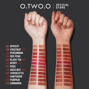 O.TWO.O Matte Lip Glaze & Lipstick