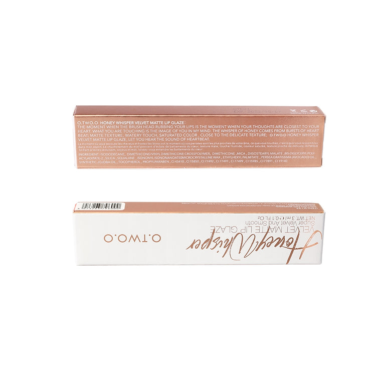 OtwoO Super Honey Whisper Velvet Matte Lipglaze