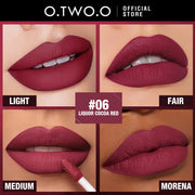 O.TWO.O HIGH ENERGY HEAVY MIST MATTE LIP GLAZE