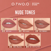 O.TWO.O MISTY KISS LOCK COLOUR MATTE LIPSTICK