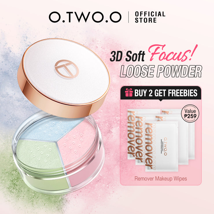 O.TWO.O 3-in-1 Oil Control Loose Powder