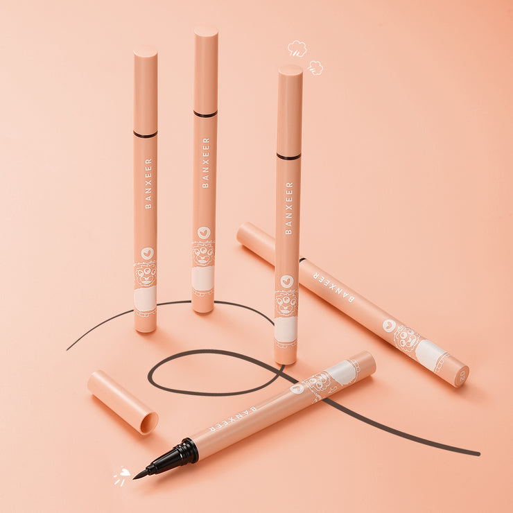 BANXEER Liquid Eyebrow Pencil Waterproof Long Lasting Microblading Tint For Eyebrows Ultra Fine Brown Eye Brow Liner Pen Makeup