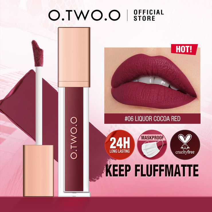 O.TWO.O HIGH ENERGY HEAVY MIST MATTE LIP GLAZE