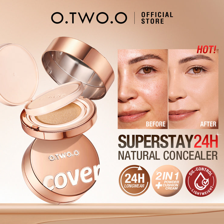 O.TWO.O 2 in 1 Powder & Cushion Cream