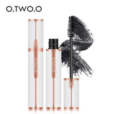 O.TWO.O Hot sales Waterproof 3D silk fiber mascara with white leather tube design