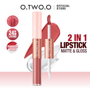 O TWO O 2 in 1 Candy Gloss X Lipstick