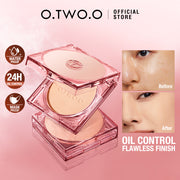 OtwoO Mirror Locking Waterproof Compact Powder