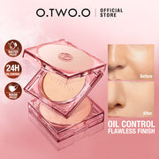 OtwoO Mirror Locking Waterproof Compact Powder