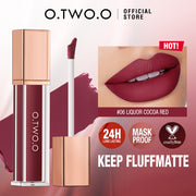 O.TWO.O HIGH ENERGY HEAVY MIST MATTE LIP GLAZE