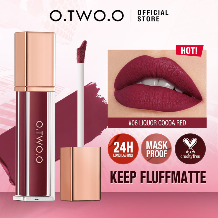 O.TWO.O HIGH ENERGY HEAVY MIST MATTE LIP GLAZE