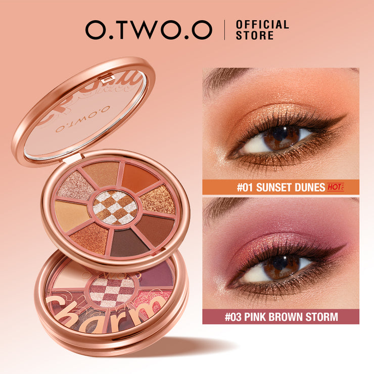 O.TWO.O Love Mark 9 color Eye shadow pallete