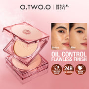 OtwoO Mirror Locking Waterproof Compact Powder