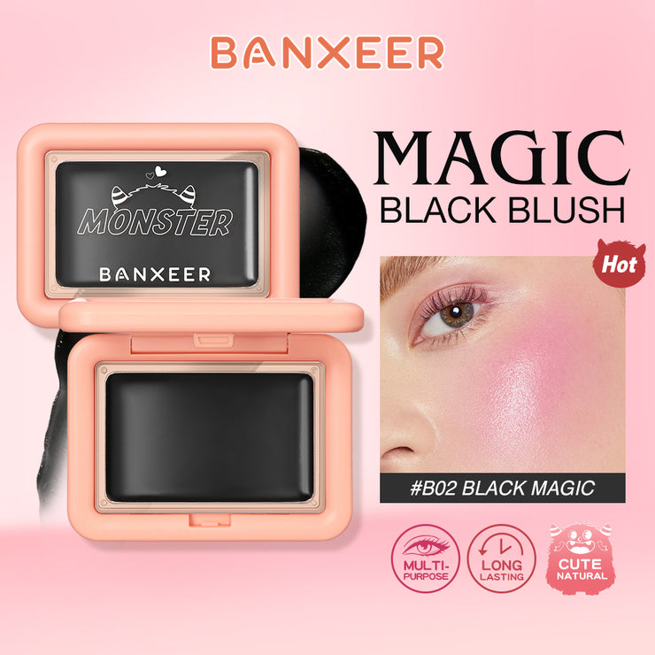 BANXEER Blush Cream Face Blusher 5 Colors Ever-changing Matte Shimmer