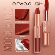 O.TWO.O Matte Lip Glaze & Lipstick