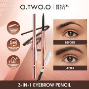 O.TWO.O NATURAL SOFT MIST 3 IN 1 EYEBROW PENCIL