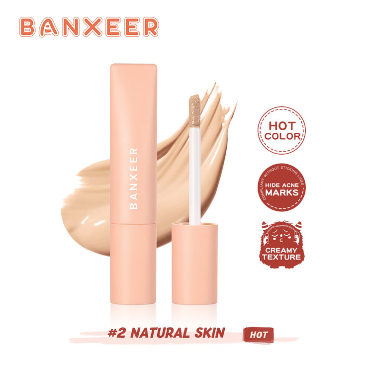 Banxeer Liquid Concealer 3 Color Good Coverage Facial Concealer