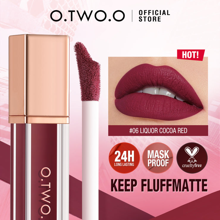 O.TWO.O HIGH ENERGY HEAVY MIST MATTE LIP GLAZE