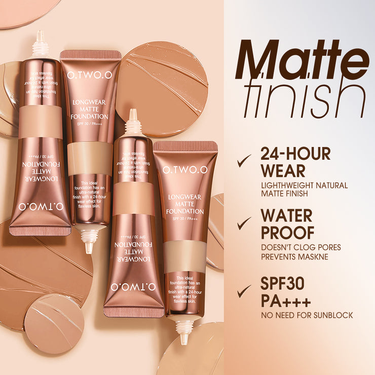 O.TWO.O Matte Foundation spf30