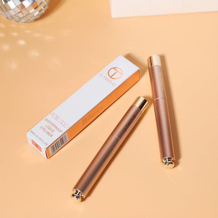 O.TWO.O Rose Gold Waterproof Liquid Eyeliner