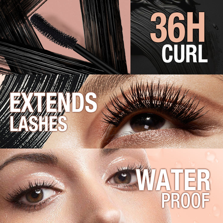 O.TWO.O Waterproof Microfiber Mascara Instant Oversized Volume 9981