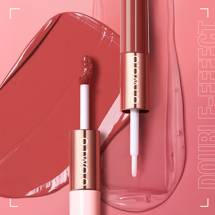 O TWO O 2 in 1 Candy Gloss X Lipstick