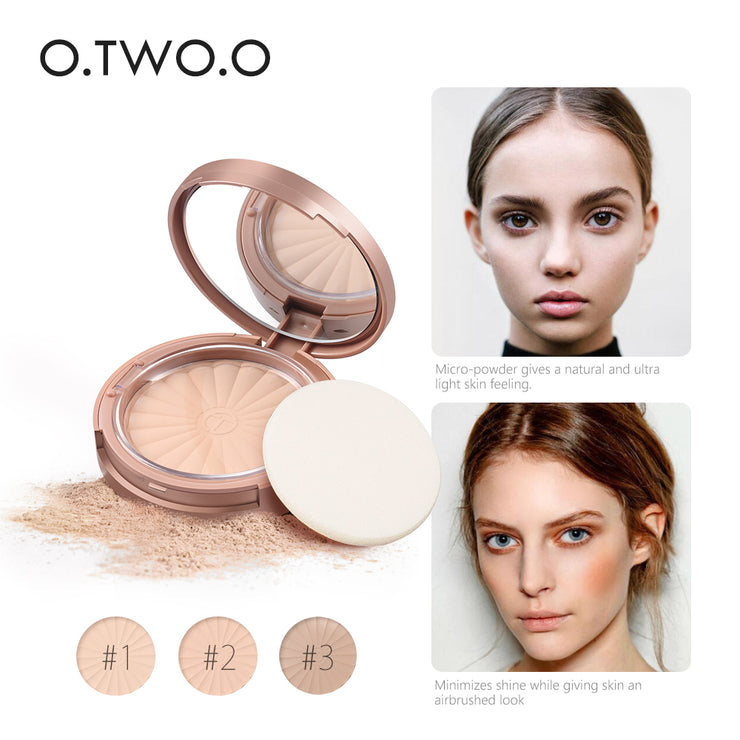 O.TWO.O Rose Gold Compact Powder