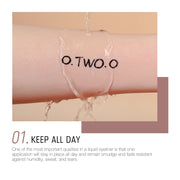 O.TWO.O Rose Gold Waterproof Liquid Eyeliner