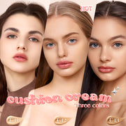 Wholesale O.TWO.O Air Cushion BB Cream 3 Colors Fuller Coverage Waterproof Long-lasting Concealer Cushion Compact Face Makeup