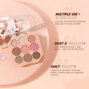 O.TWO.O Honeycomb Diamond Eye Shadow Palette