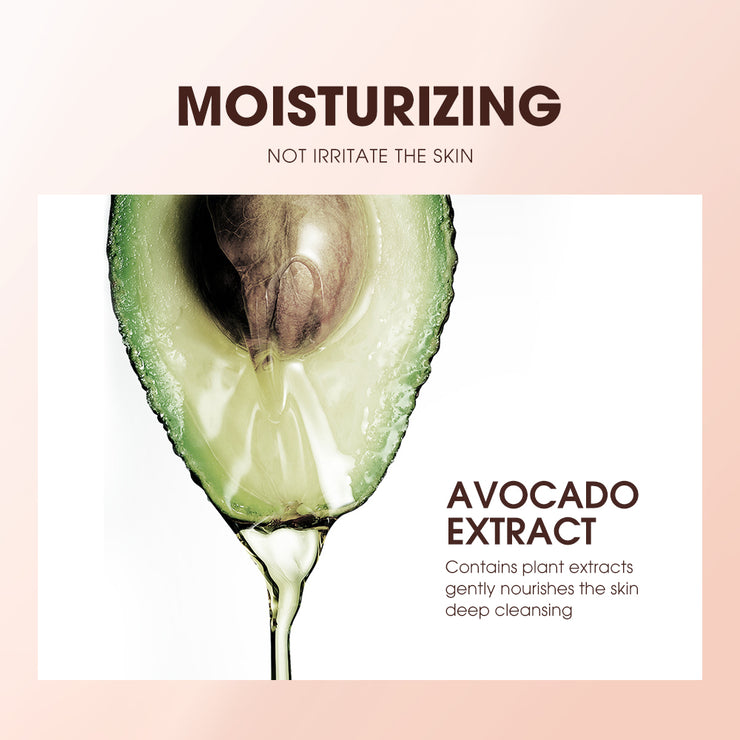 O.TWO.O AVOCADO PLANT EXTRACT MAKEUP WIPES