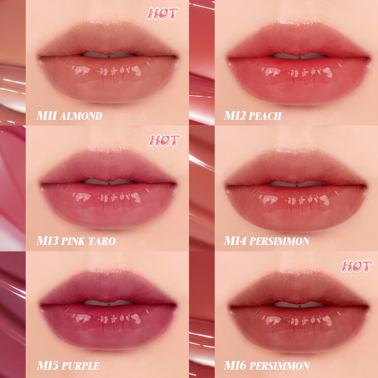 Ice Penetration Mirror Lipstick / Delicate Smooth Waterproof Non-stick Cup Liquid Lip Tint / Moisturizing Lip Lip Gloss / Water Run Lipstick / Lip Cosmetic