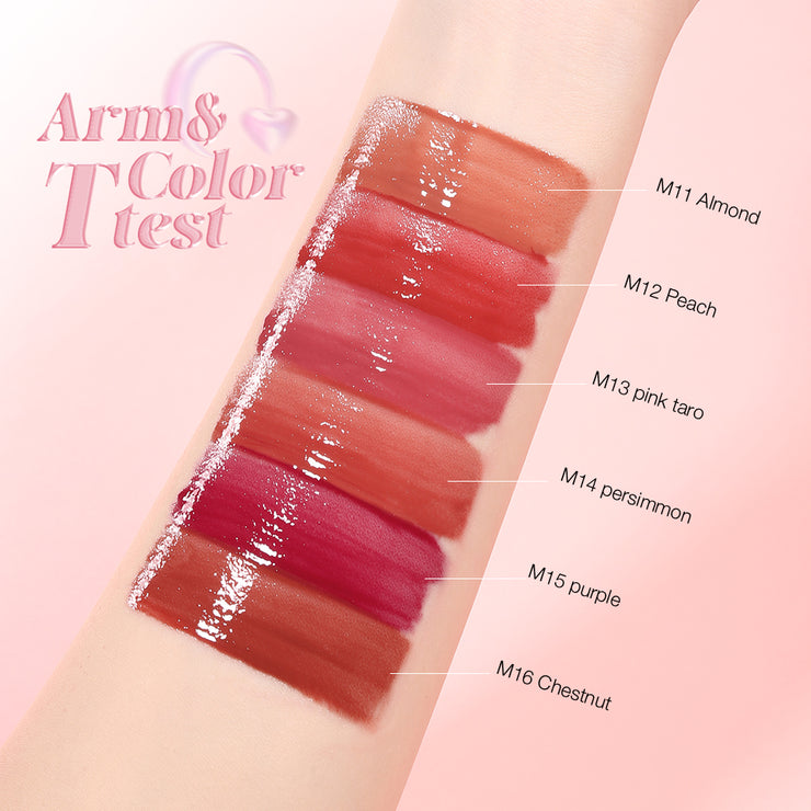 Ice Penetration Mirror Lipstick / Delicate Smooth Waterproof Non-stick Cup Liquid Lip Tint / Moisturizing Lip Lip Gloss / Water Run Lipstick / Lip Cosmetic